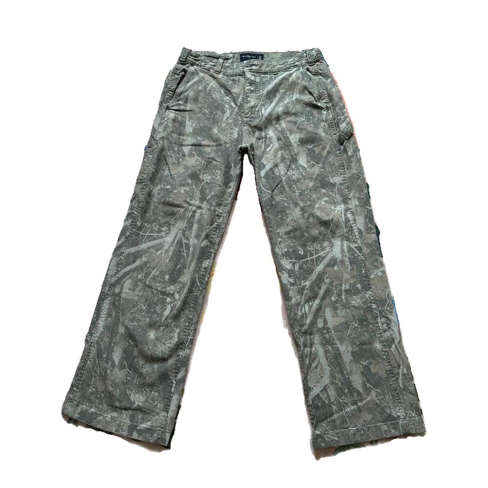 Abercrombie and Fitch Baggy Camo Work Pants 33x32